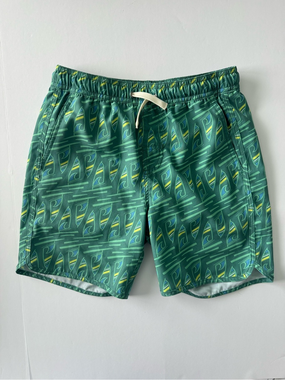 Fair Harbor Boys - Surfs Up Anchor Swim Trunks Size Medium